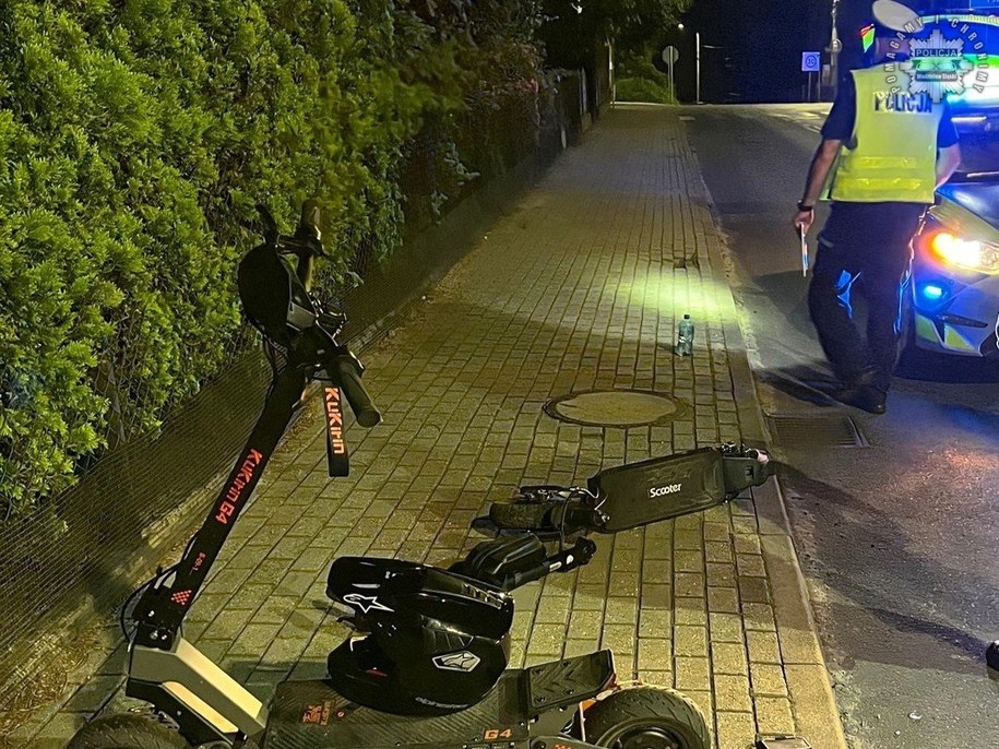 Do wypadku doszło w nocy z środy na czwartek /slaska.policja.gov.pl /Policja