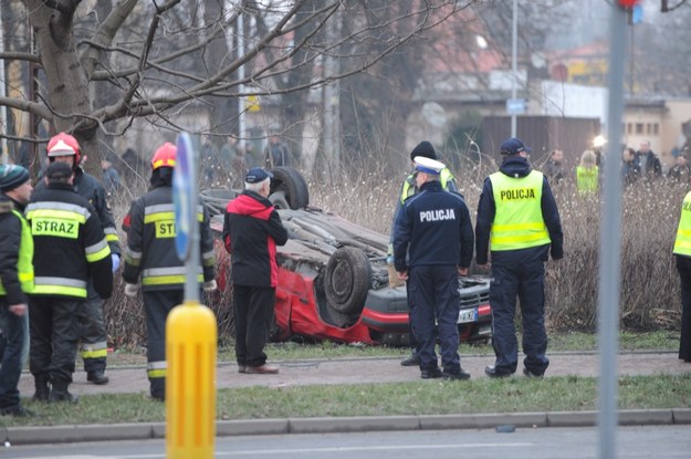 Do wypadku w Kamieniu Pomorskim doszło 1 stycznia 2014 roku / 	Marcin Bielecki    /PAP