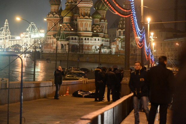 Do zabójstwa 55-latka doszło ok. godz. 23.40 na Dużym Moście Moskworeckim /PAVEL BEDNYAKOV /PAP/EPA