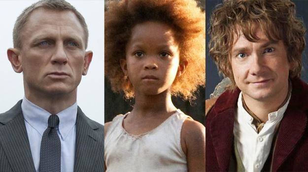Do zapamiętania: James Bond (Daniel Craig), Hobbit (Martin Freeman) i... 8-latka (Quvenzhané Wallis) /materiały prasowe