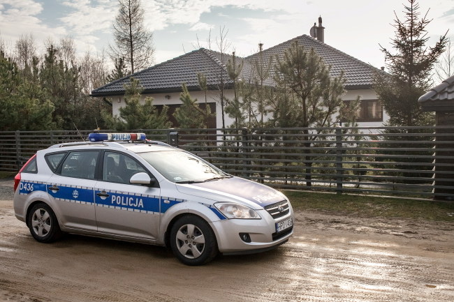 Do zbrodni doszło w tym domu /Wojciech Pacewicz /PAP