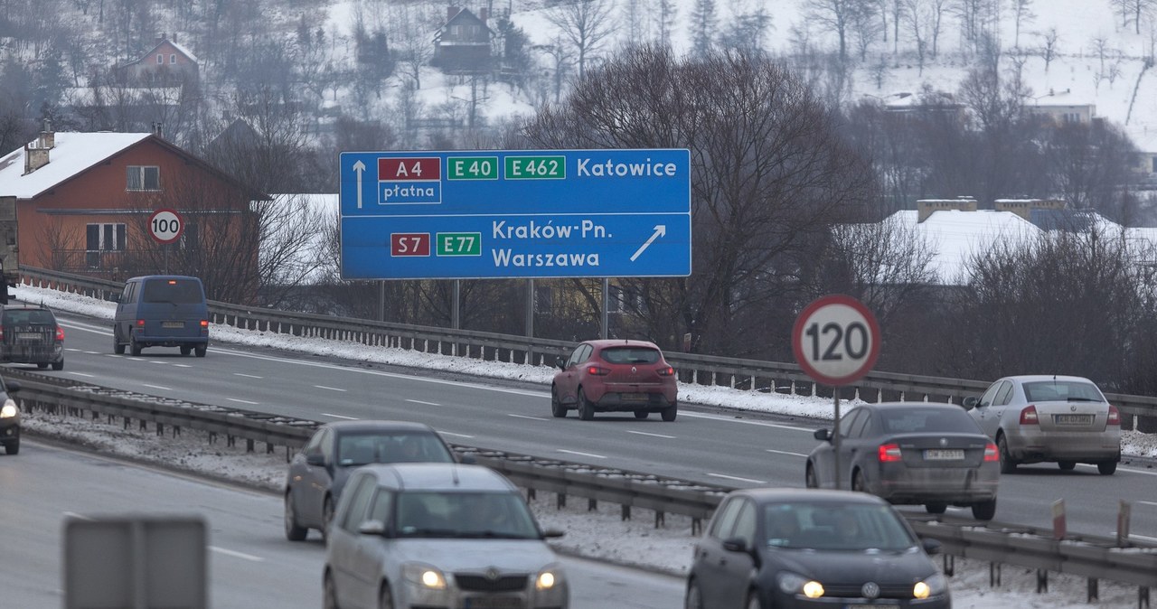 Do zdarzenia doszło na autostradzie A4 /Szymon Blik /Reporter