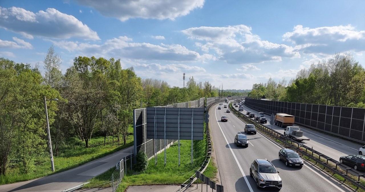 Dobra wiadomość dla kierowców. Będzie trzeci pas ruchu między węzłem Kraków Południe a Kąpielową
