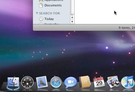 Dock, czyli makowski odpowiednik pasku zadań z Windowsa /materiały prasowe