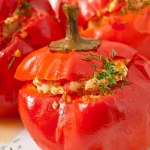 Dodaję do mięsa zamiast ryżu i faszeruję paprykę. To popisowe ciepłe danie na andrzejki, goście są zachwyceni 