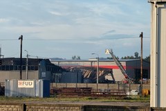 Dogaszanie pożaru w Mińsku Mazowieckim