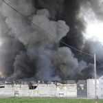 Dogaszanie pożaru w Wólce Kosowskiej potrwa jeszcze kilka godzin