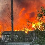 Dogaszono pożar składowiska odpadów w Woli Duckiej