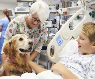 Dogoterapia: Najlepszy lek dla ciężko chorych osób