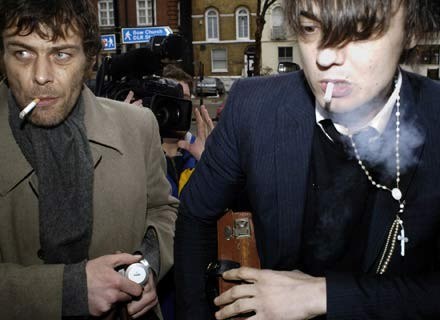 Doherty'emu się nie udało. Na zdjęciu z prawej, Londyn, 2006 rok /AFP