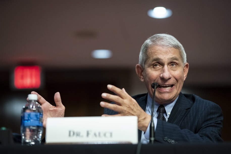 Doktor Anthony Fauci /AL DRAGO / POOL /PAP/EPA
