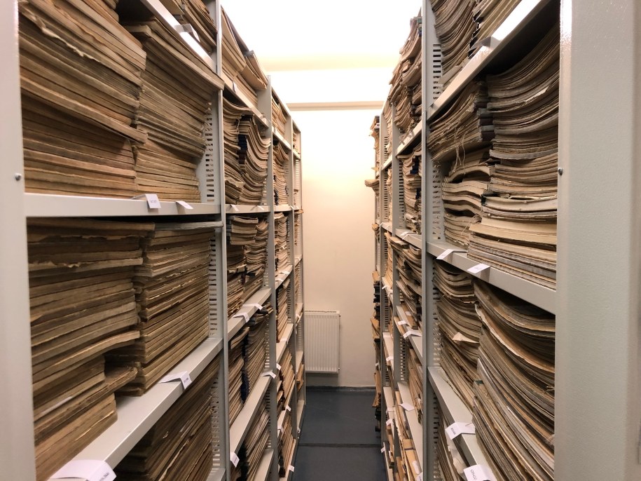 Dokumenty dotyczące wypadków kolejowych na terenie ówczesnej Pomorskiej Dyrekcji Okręgowej Kolei Państwowych /Mateusz Chłystun /RMF FM