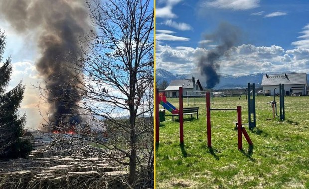 Dolnośląskie: Pożar na składowisku śmieci