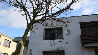 Dolnośląskie: Przez wiatr zawalił się budynek gospodarczy