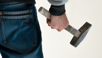 Dolny Śląsk: Zaatakował policjantów młotkiem. Mundurowi oddali strzały