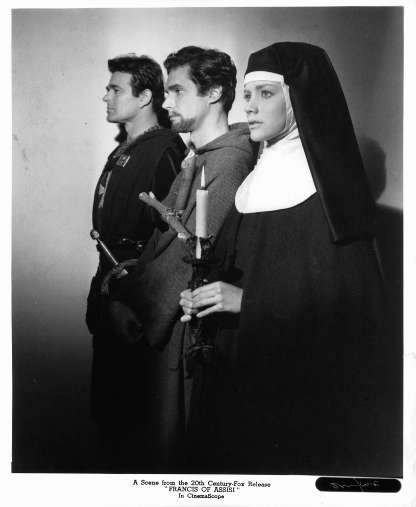 Dolores Hart jako św. Klara w filmie "Franciszek z Asyżu" /20th Century-Fox  /Getty Images