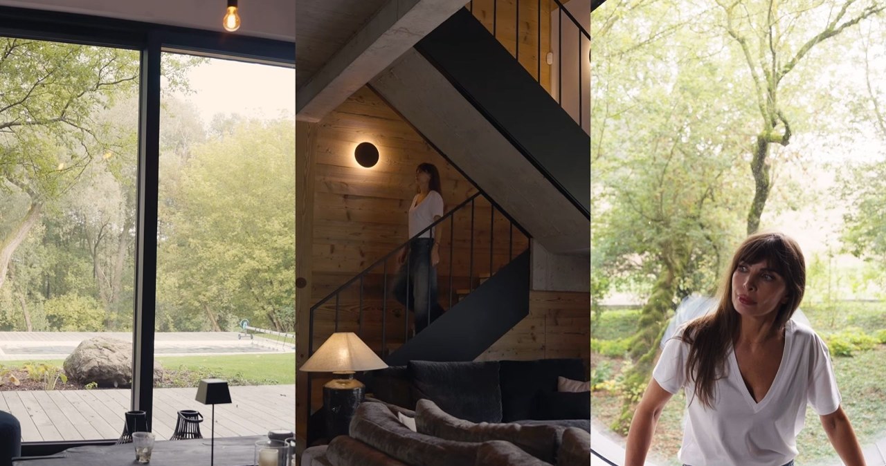 Dom Agnieszki Dygant | Screen z wideo z Instagramów @agnieszka_dygant_official i @tubadzin /screen /materiały prasowe