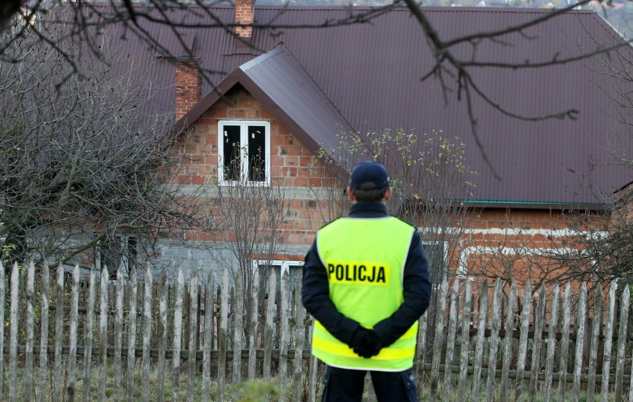 Dom, w którym doszło do tragedii /Grzegorz Momot /PAP