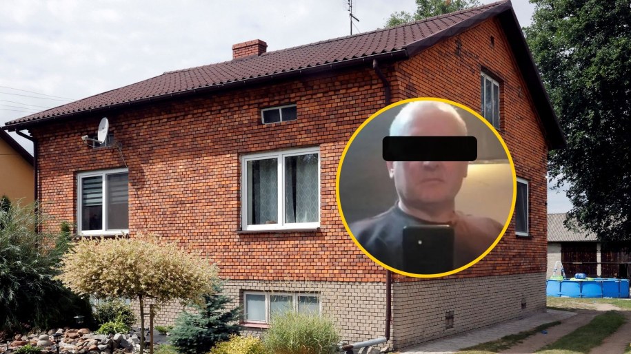 Dom, w którym doszło do zabójstwa /Waldemar Deska /PAP