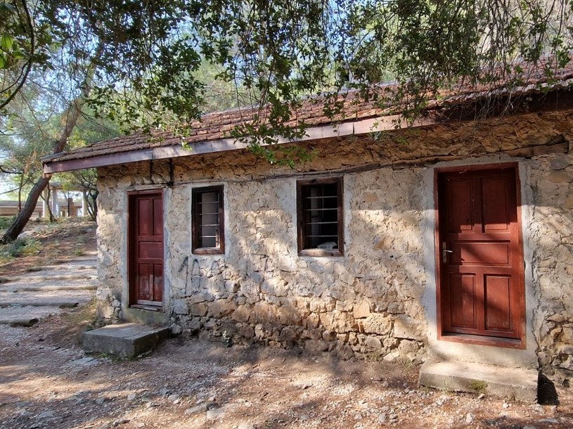 Dom, w któym podczas wykopalisk mieszkała Halet Çambel /archiwum prywatne