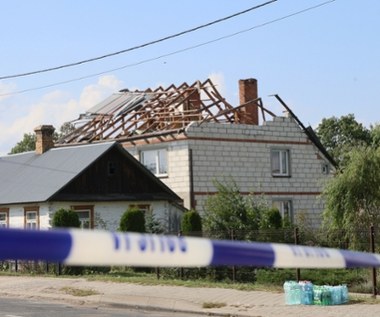 Dom w Wyrykach zgruzowany. Rodzina cudem uszła z życiem