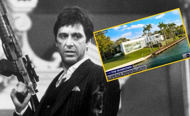 Dom z kultowego "Człowieka z blizną" na sprzedaż. Cena powala na kolana