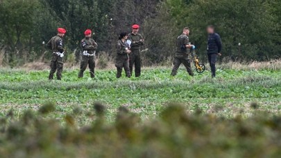 "Dom zadrżał". Niepokój mieszkańców wsi Choiny po upadku szczątków rakiety