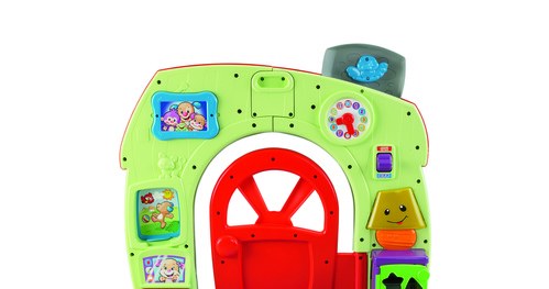 Domek szczeniaczka - nowa zabawka z linii "Ucz się i Śmiej" od Fisher-Price /materiały prasowe