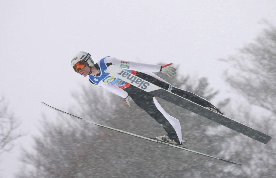 Domen Prevc /Karl-Josef Hildenbrand /PAP/DPA