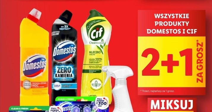 Domestos i CIF za grosz w Lidlu! /Lidl /INTERIA.PL