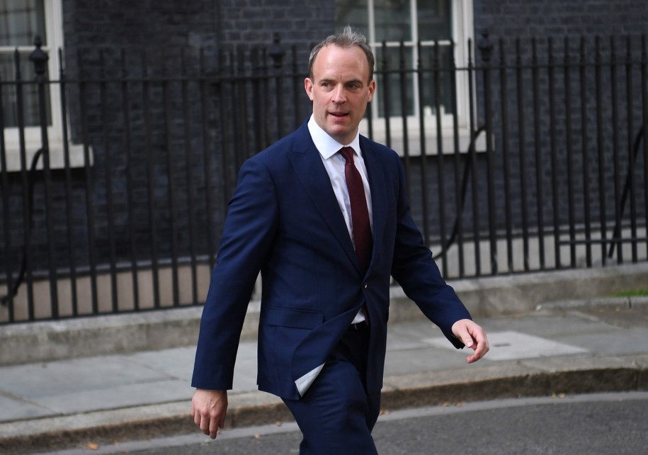 Dominic Raab /NEIL HALL /PAP/EPA