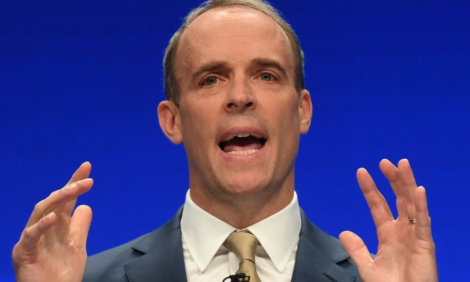 Dominic Raab /NEIL HALL /PAP/EPA