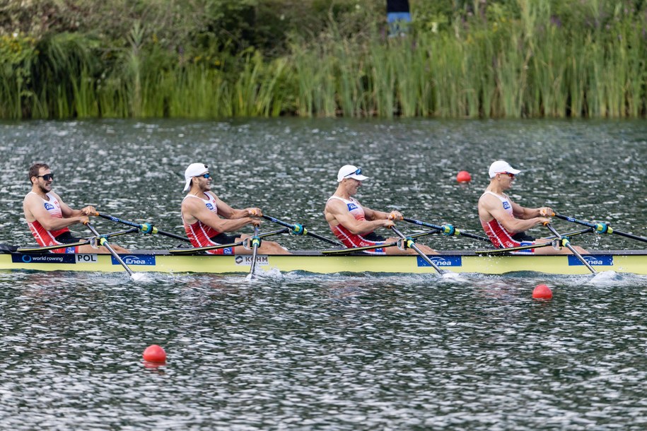 Dominik Czaja, Mateusz Biskup, Mirosław Ziętarski i Fabian Barański /Philipp Schmidli /PAP/EPA