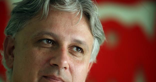 Dominik Kolorz, szef śląsko-dąbrowskiej Solidarności. Fot. Andrzej Wawok /Reporter