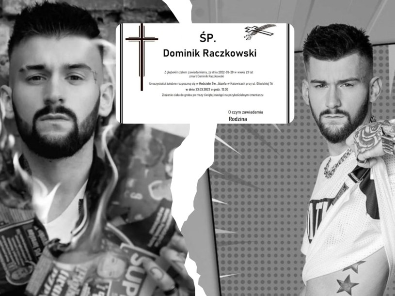 Dominik Raczkowski nie żyje. Pojawiły się spekulacje odnośnie jego śmierci /@dominik_mtv /Instagram