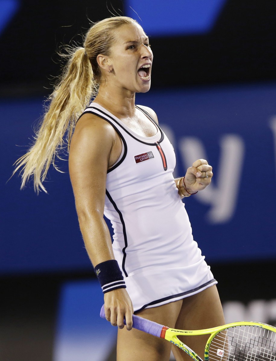 Dominika Cibulkova /BARBARA WALTON /PAP/EPA