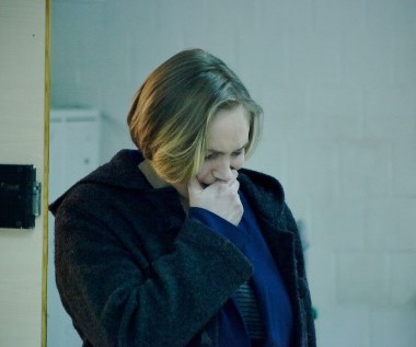 Dominika Figurska w scenie z filmu "Smoleńsk"