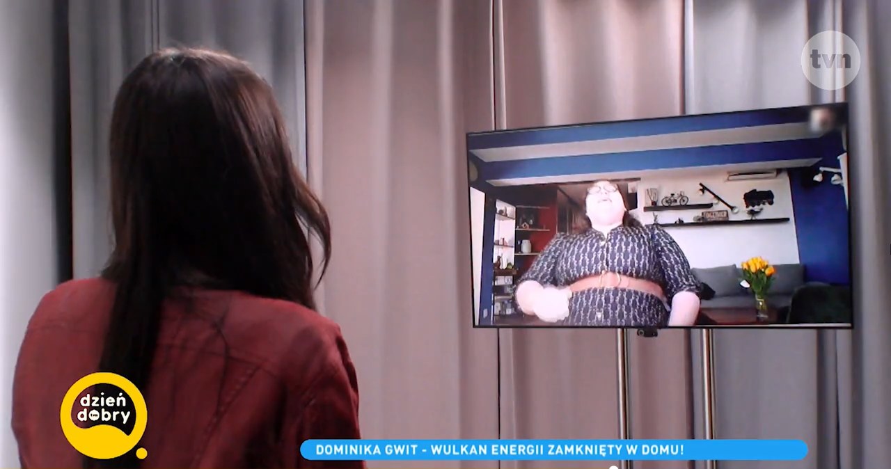 Dominika Gwit (Screen: dziendobry.tvn.pl) /brak /materiał zewnętrzny