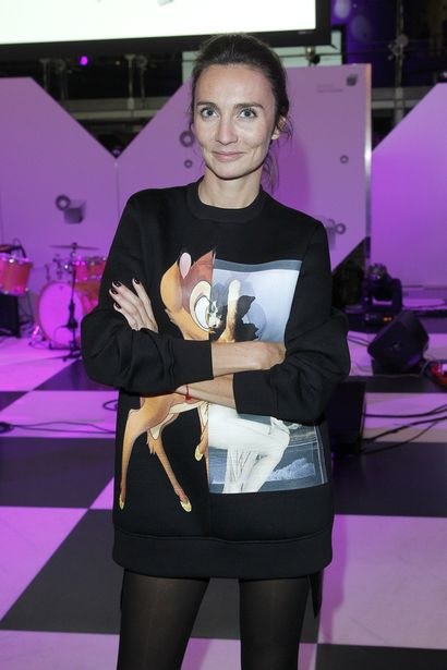 Dominika Kulczyk-Lubomirska w bluzie Givenchy /- /AKPA