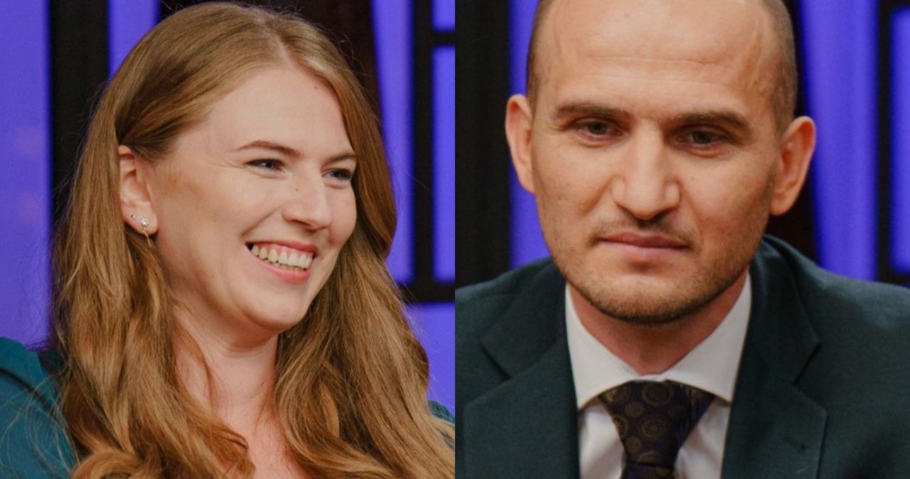 Dominika Leśnikowska i Rafał Gajda w "Rolnik szuka żony" /Piotr Matey/Fremantle / TVP /materiały prasowe