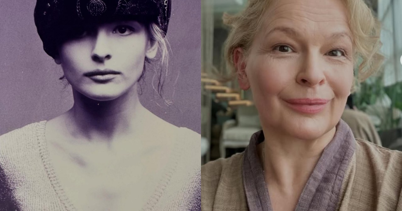 Dominika Ostałowska kiedyś i dziś /Instagram /materiały prasowe