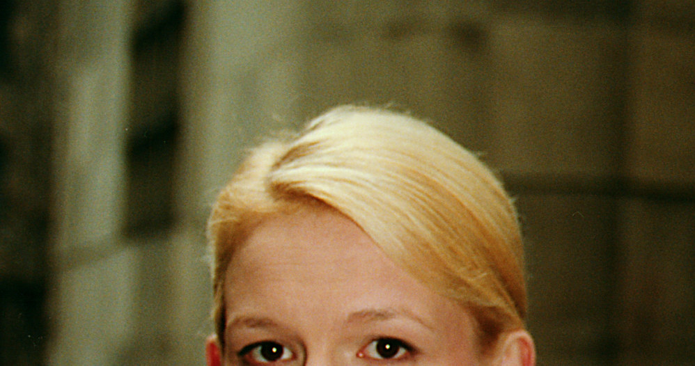 Dominika Ostałowska na początku przygody w serialu "M jak miłość", 2001 rok /Mikulski /AKPA