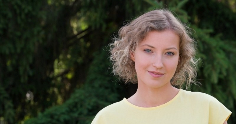Dominika Suchecka w "M jak miłość" /Źródło: AIM