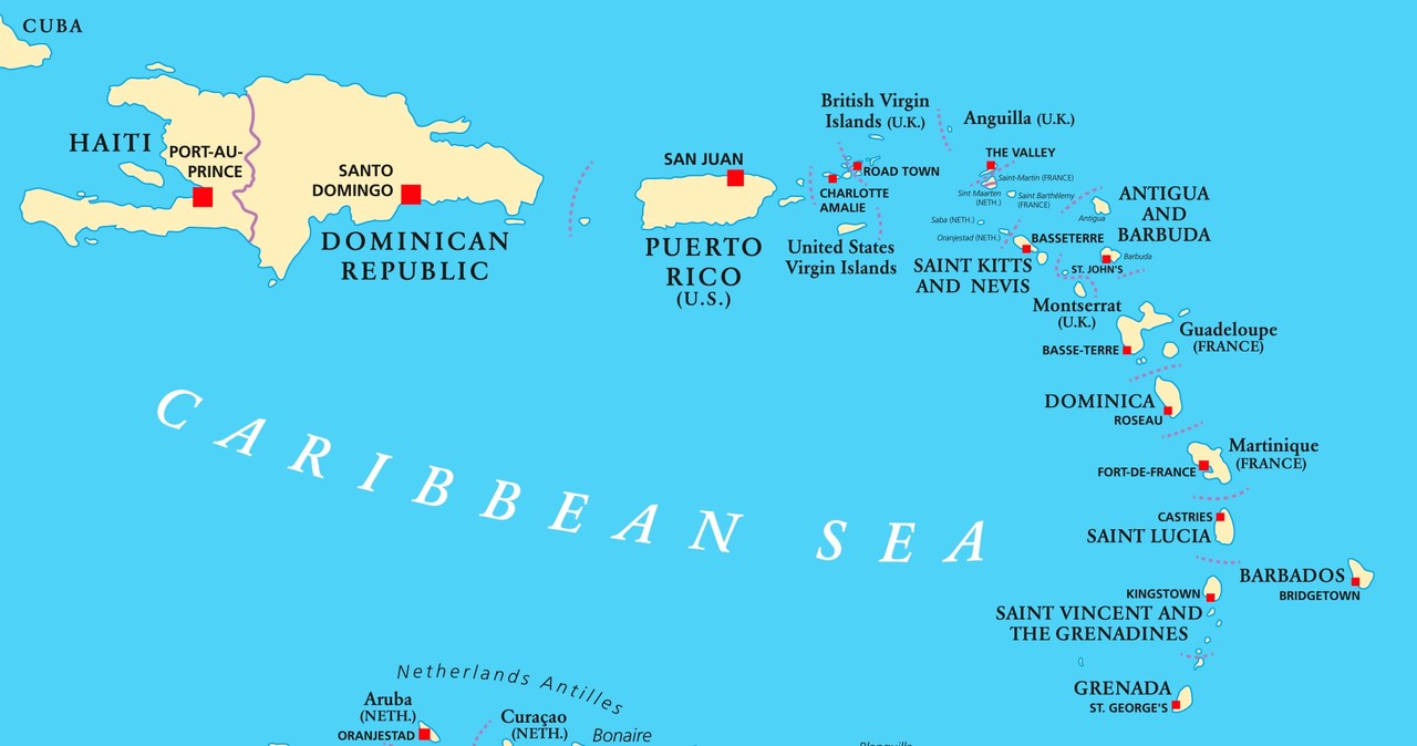 Dominika wchodzi w skład archipelagu Małych Antyli /123RF/PICSEL