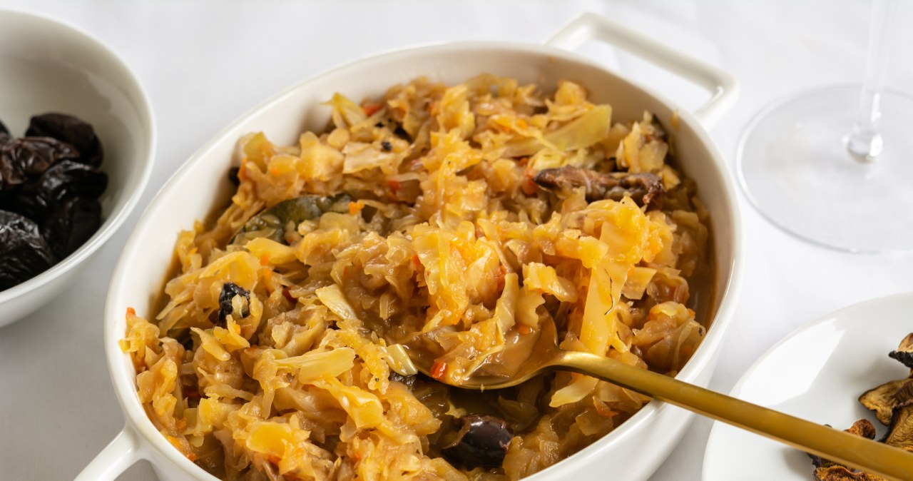 Domowa kapusta z grzybami to obowiązkowe danie na świątecznym stole /vivoo /123RF/PICSEL