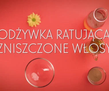 Domowa odżywka, która ratuje zniszczone włosy!