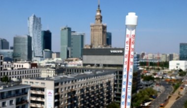 Domowe termometry oszalały. Pokazują więcej niż rekordowe 40,5°C