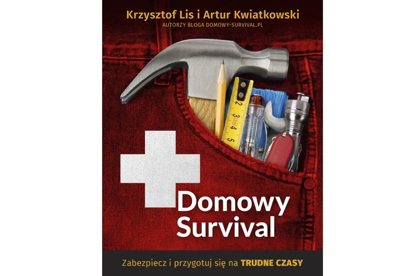 Domowy Survival - okładka książki /materiały prasowe