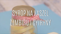 Domowy syrop na kaszel z imbiru i cytryny