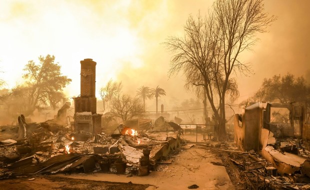 Domy celebrytów w płomieniach. Posiadłości stracili m.in. Paris Hilton i Adam Brody